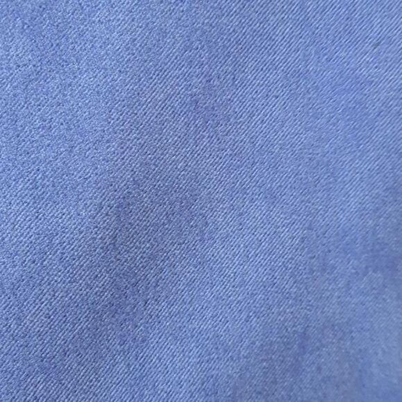 Vintage 80's Blazer Faux Vegan Suede Scoop Neck Zip Up Cutout Purple Devo 14 - Picture 4 of 8